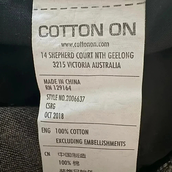 91 Cotton On Black Charcoal Denim Zip Front Tie Belt Jumpsuit Romper Women's 2 - Picture 9 of 9